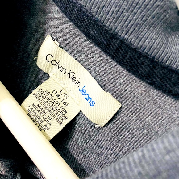 Gray Kids Polo by Calvin Klein - Picture 6 of 9